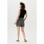 Supermom Top Square Neck - Black