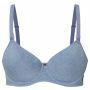 Noppies Soutien-gorge d'allaitement rembourré Cotton Melange - Light Blue Melange