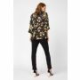 Queen Mum Blouse Blouse ls - Black