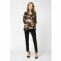 Queen Mum Blouse Blouse ls - Black