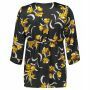 Queen Mum Blouse Blouse ls - Black