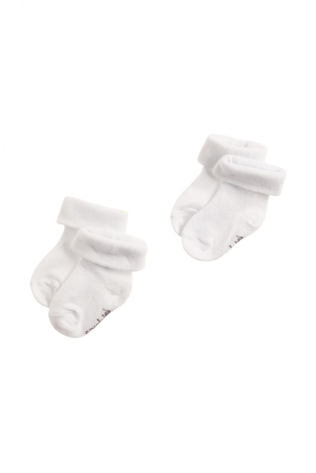 Noppies Baby Sokken (2 paar) Beef - White Noppies Baby Sokken (2 paar) Beef - White