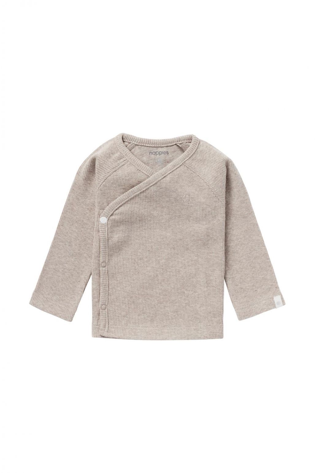 Noppies Baby Langarmshirt Nanyuki - Taupe Melange