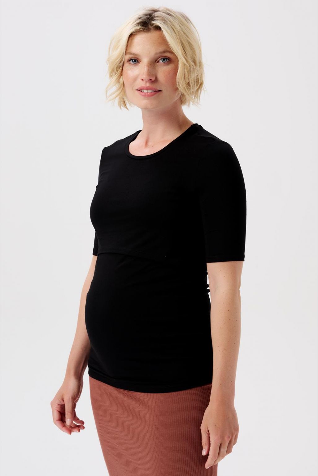 Noppies Maternity T-shirt d'allaitement Juli - Black Noppies Maternity T-shirt d'allaitement Juli - Black