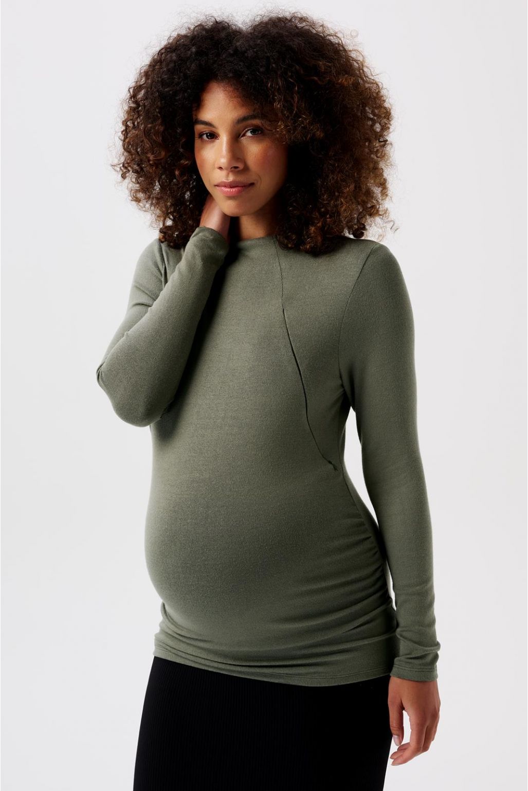 Noppies Maternity T-shirt d'allaitement Rosa - Olive Noppies Maternity T-shirt d'allaitement Rosa - Olive