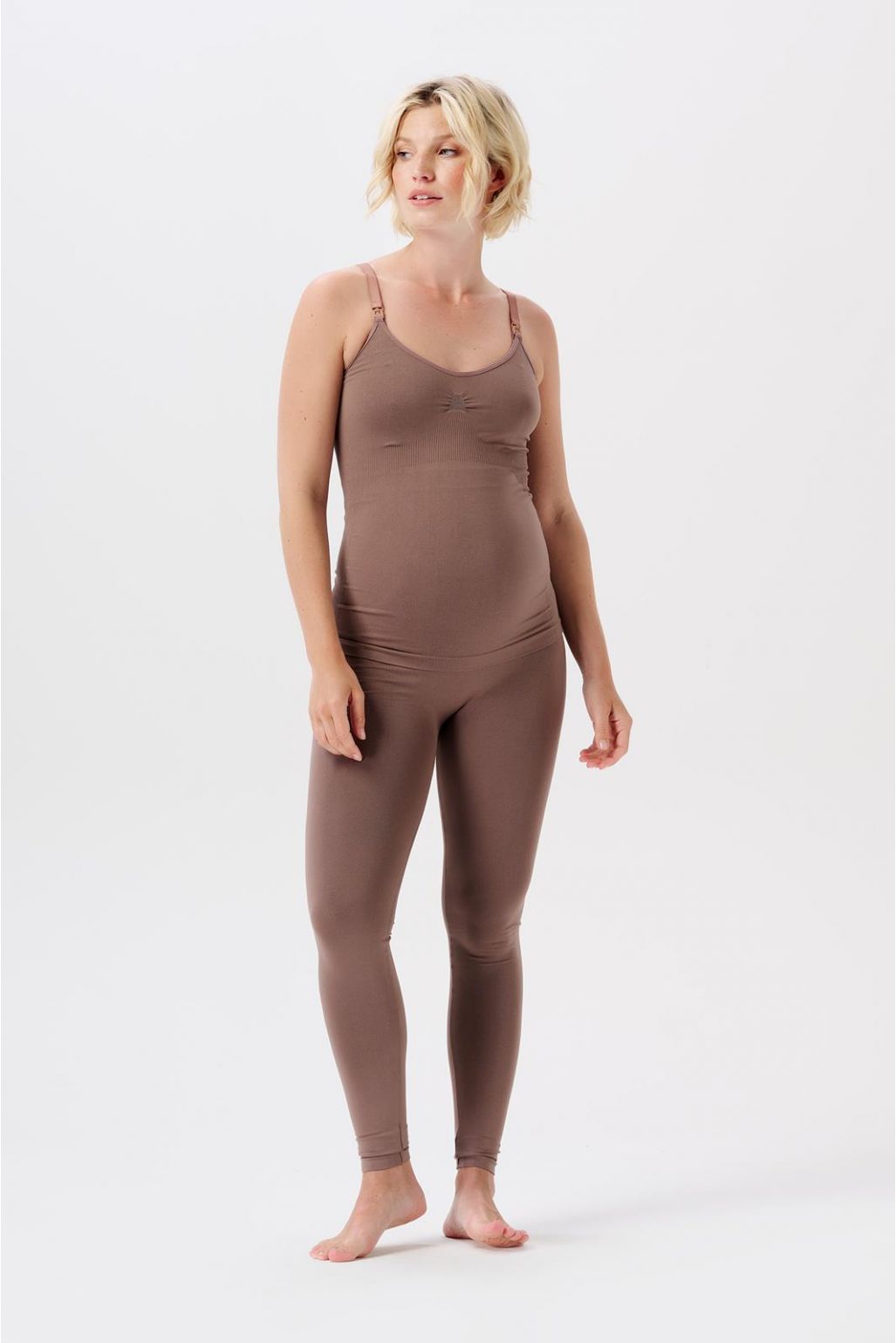 Noppies Maternity Legging Cara - Deep Taupe Noppies Maternity Legging Cara - Deep Taupe