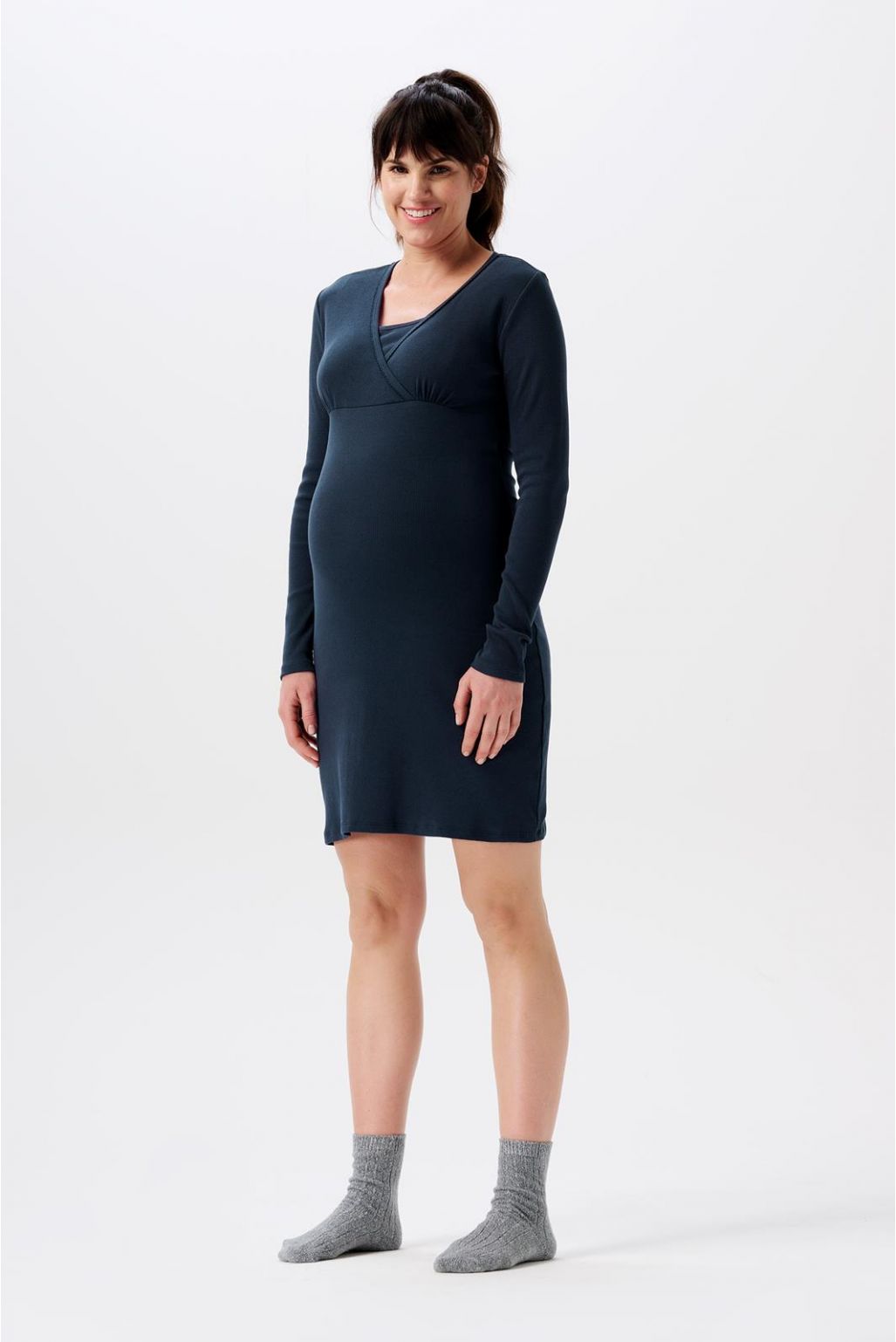 Noppies Maternity Nachtjapon met voedingsfunctie Alisa - Night Noppies Maternity Nachtjapon met voedingsfunctie Alisa - Night