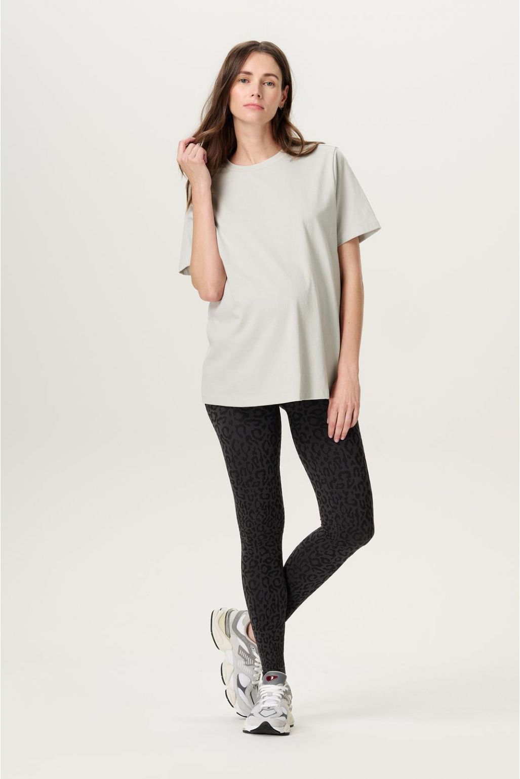 Noppies Maternity Legging Cara Leopard - Forged Iron