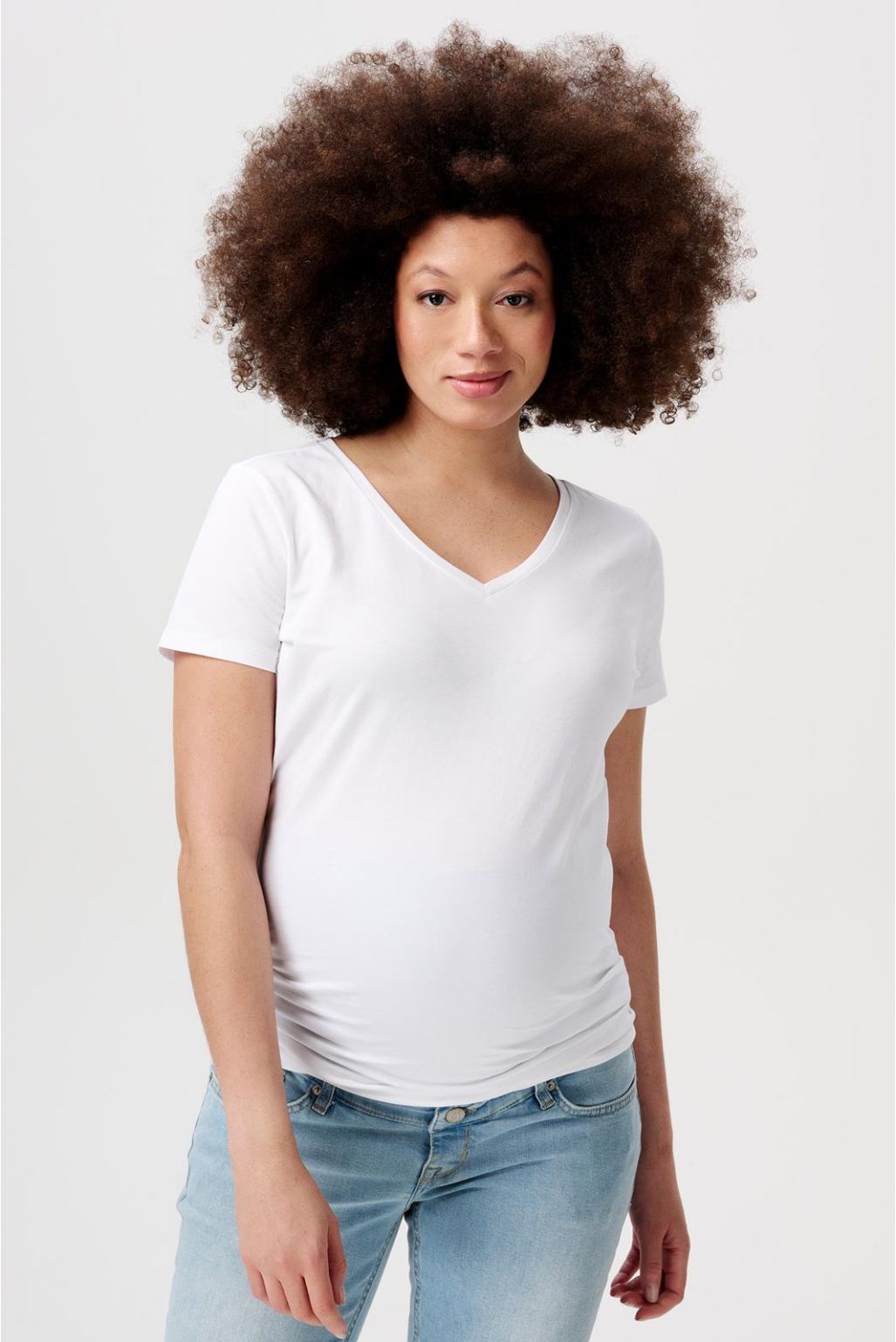 Noppies Maternity T-shirt Kaat - Optical White Noppies Maternity T-shirt Kaat - Optical White
