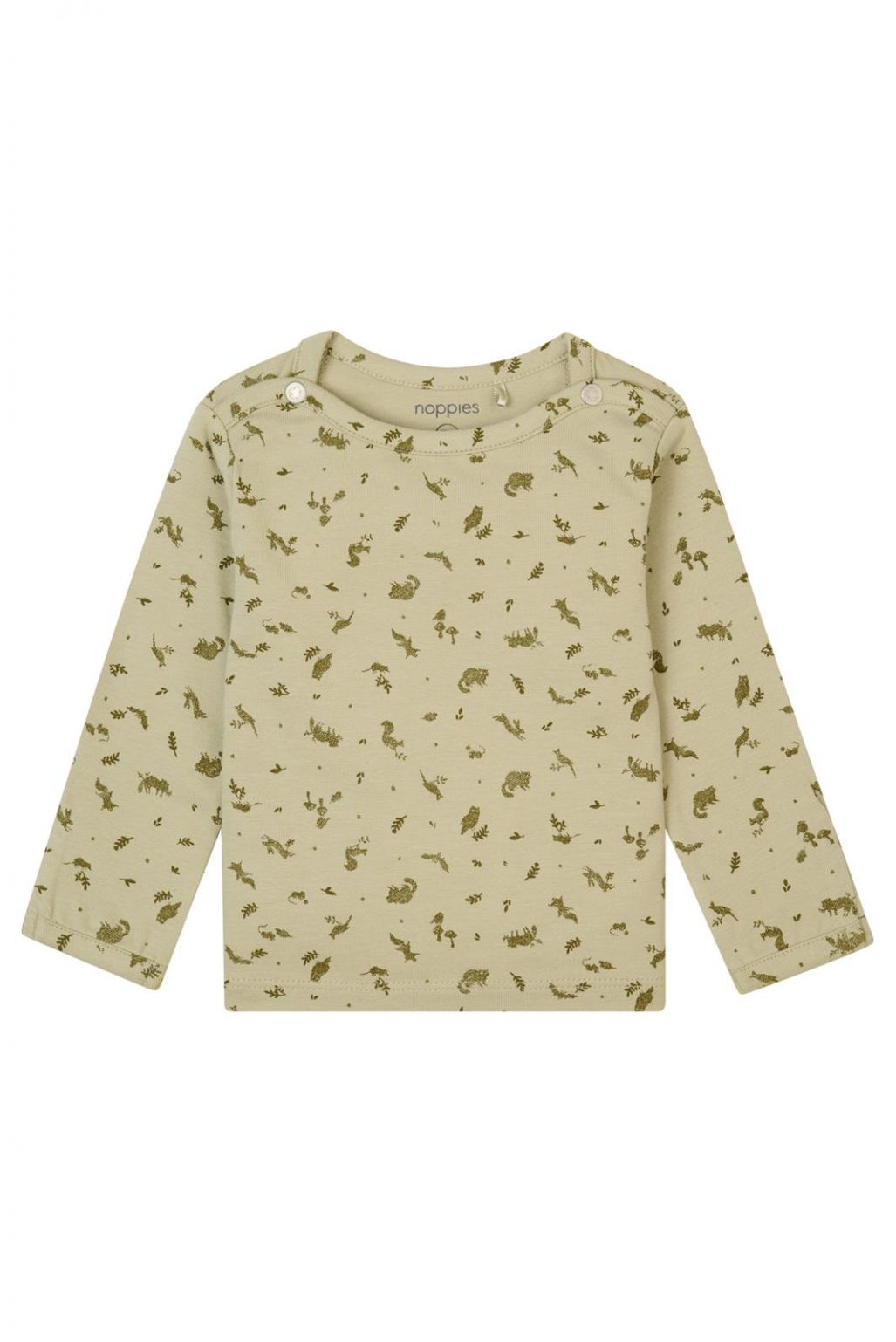 Noppies Baby Longsleeve Guia - Moss Gray