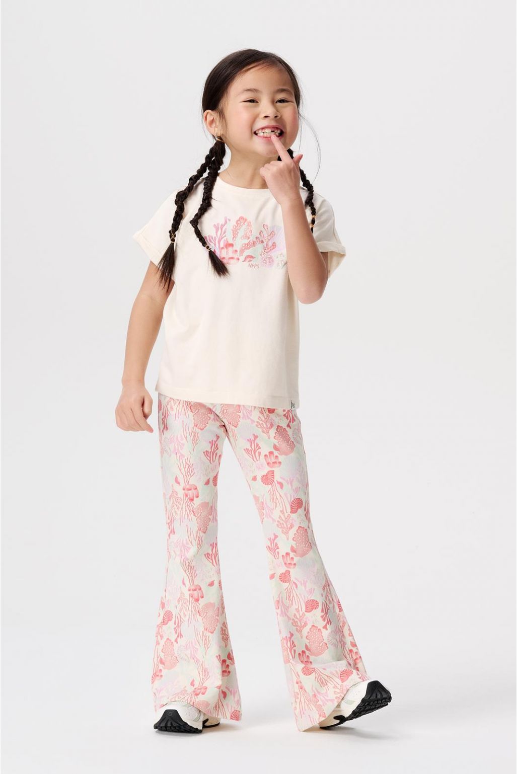 Noppies Kids Legging Enola - Whitecap Gray Noppies Kids Legging Enola - Whitecap Gray