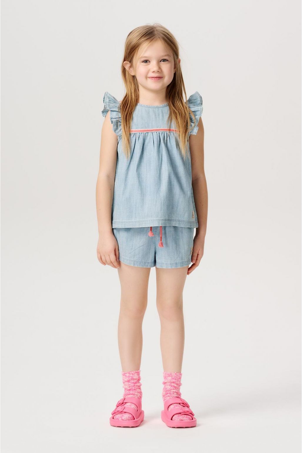 Noppies Kids Shorts Eleison - Light Blue Wash Noppies Kids Shorts Eleison - Light Blue Wash