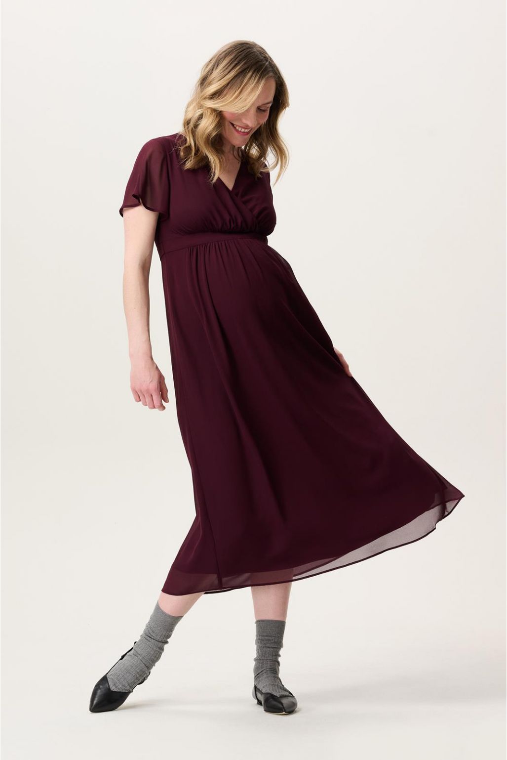 Noppies Maternity Jurk Amelie - Fig