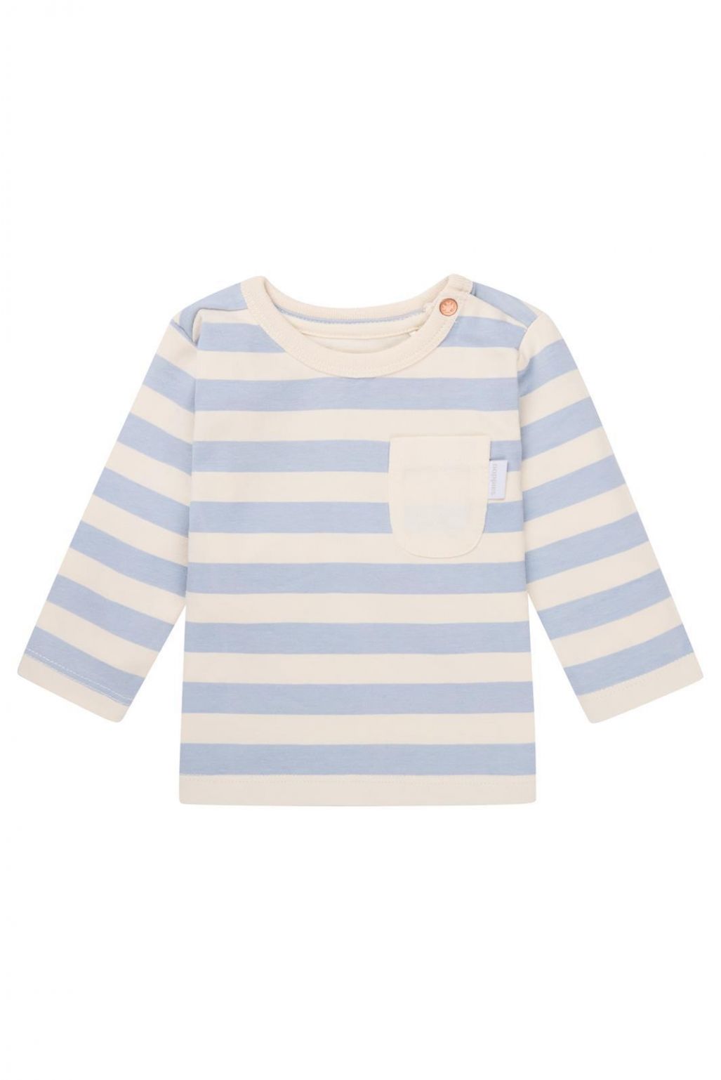 Noppies Baby Longsleeve Otis - Stripe pattern Light Blue
