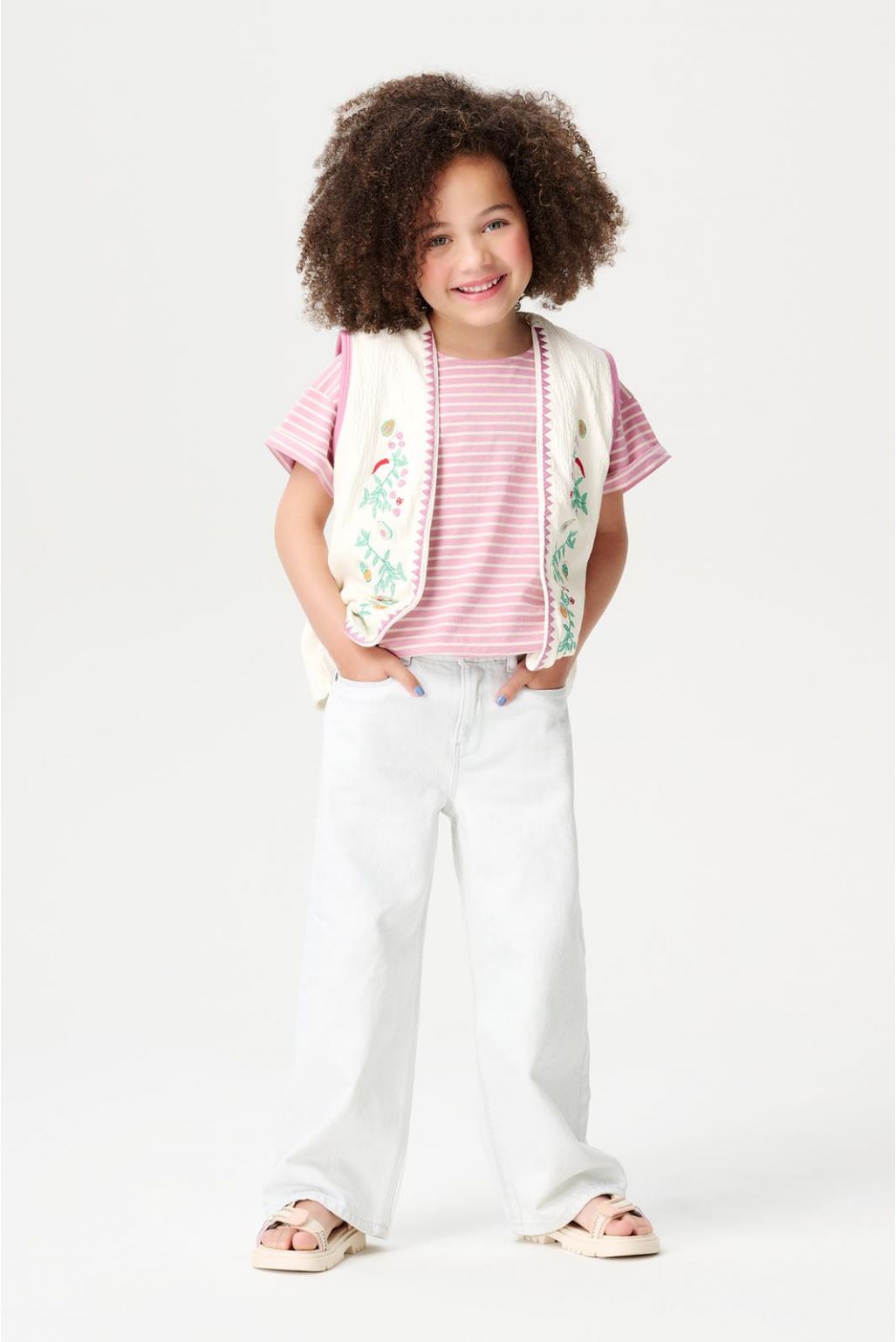 Noppies Kids Weste Neenah - Fog Noppies Kids Weste Neenah - Fog