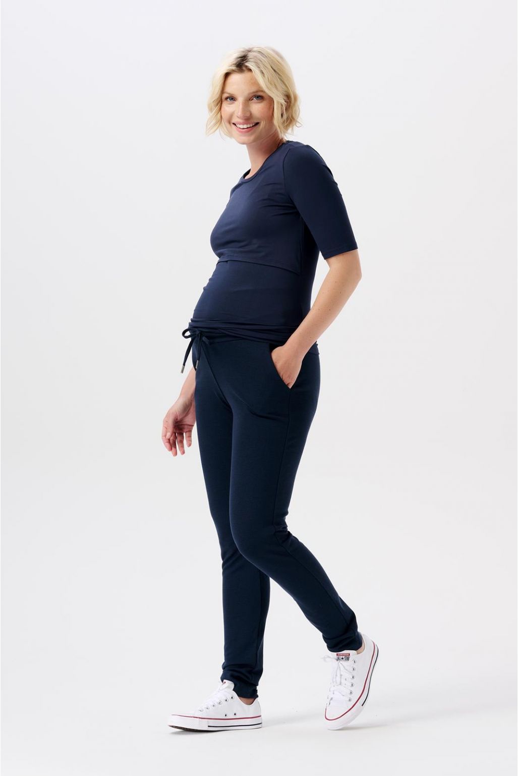 Noppies Maternity Pantalon casual Renee - Night Sky