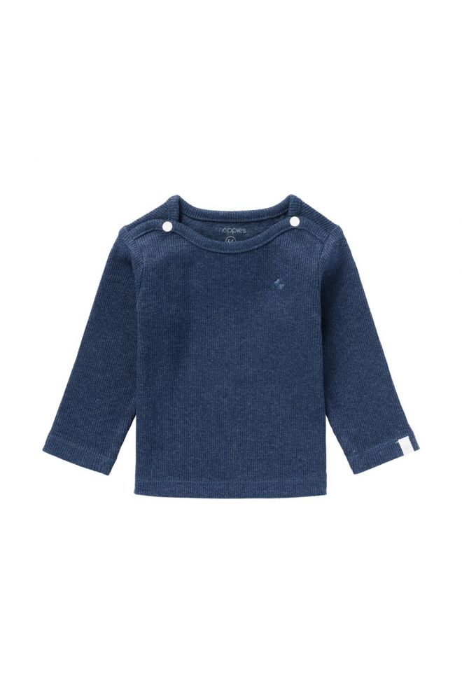 Noppies Baby T-shirt manches longues Natal - Navy Melange