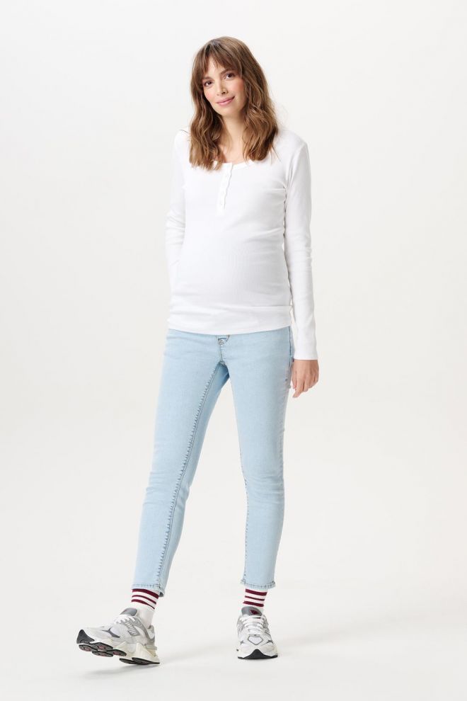 Noppies Maternity Slim jeans Mila 7/8 - Blue Light Wash
