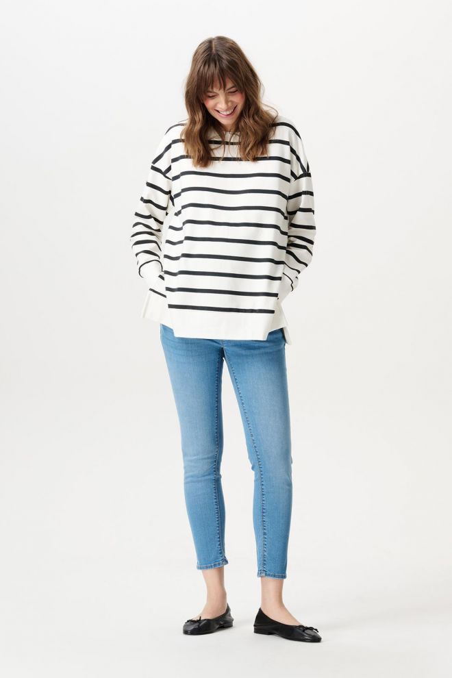 Noppies Maternity Slim jeans Mila 7/8 - Mid Blue Denim