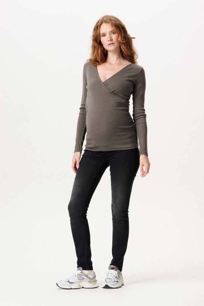Noppies Maternity Skinny Jeans Avi - Black Denim