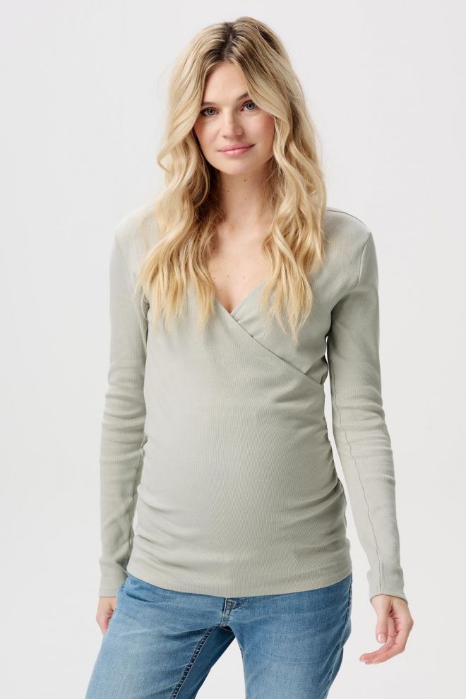 Noppies Maternity Voedingsshirt Sara - Pigeon