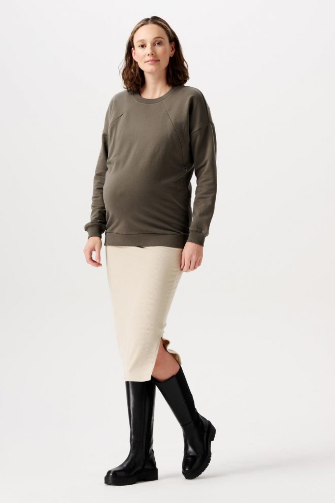 Noppies Maternity Rok Vija - Light Sand