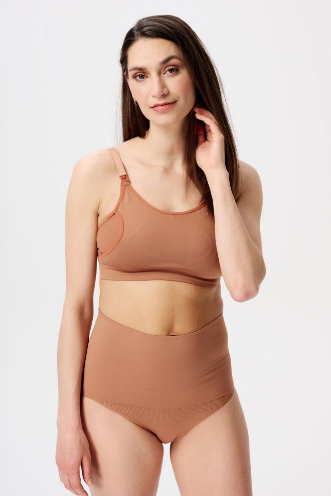 Noppies Maternity Nursing bra seamless pumping Mae Sensil Breeze - Hazel Noppies Maternity Nursing bra seamless pumping Mae Sensil Breeze - Hazel