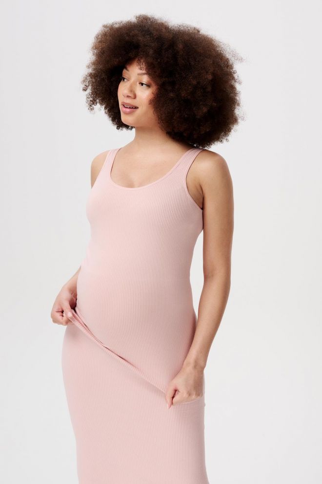 Noppies Maternity Tanktop rib Sama - Pale Mauve