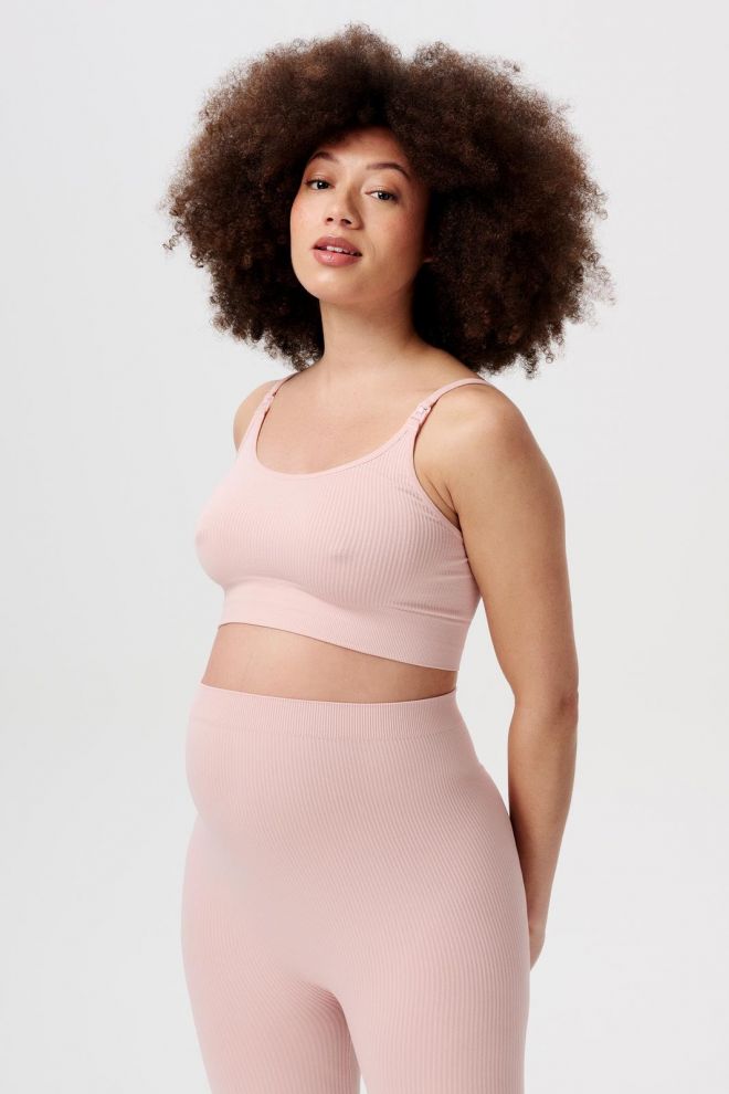 Noppies Maternity Unpadded nursing bra Mira - Pale Mauve