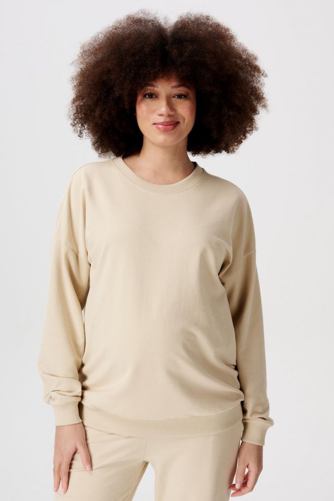 Noppies Maternity Pullover Janelle - Light Sand