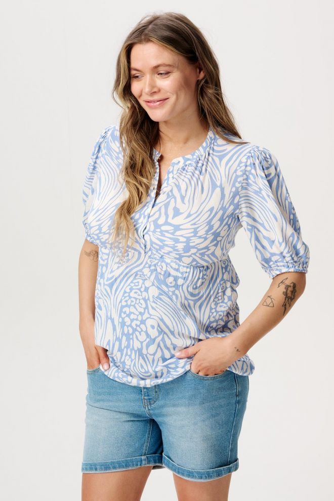 Noppies Maternity Blouse Kensi - Cornflower