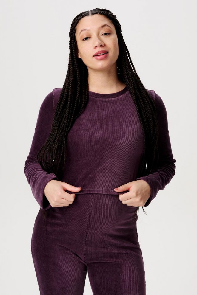 Noppies Maternity Still-Shirt Espoo - Plum Perfect