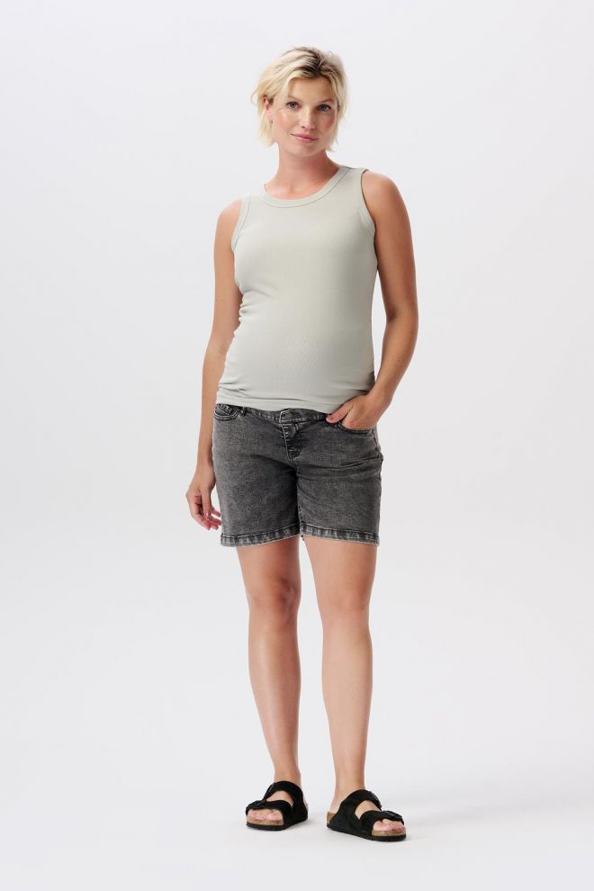 Noppies Maternity Jeans shorts Jamie - Grey Denim