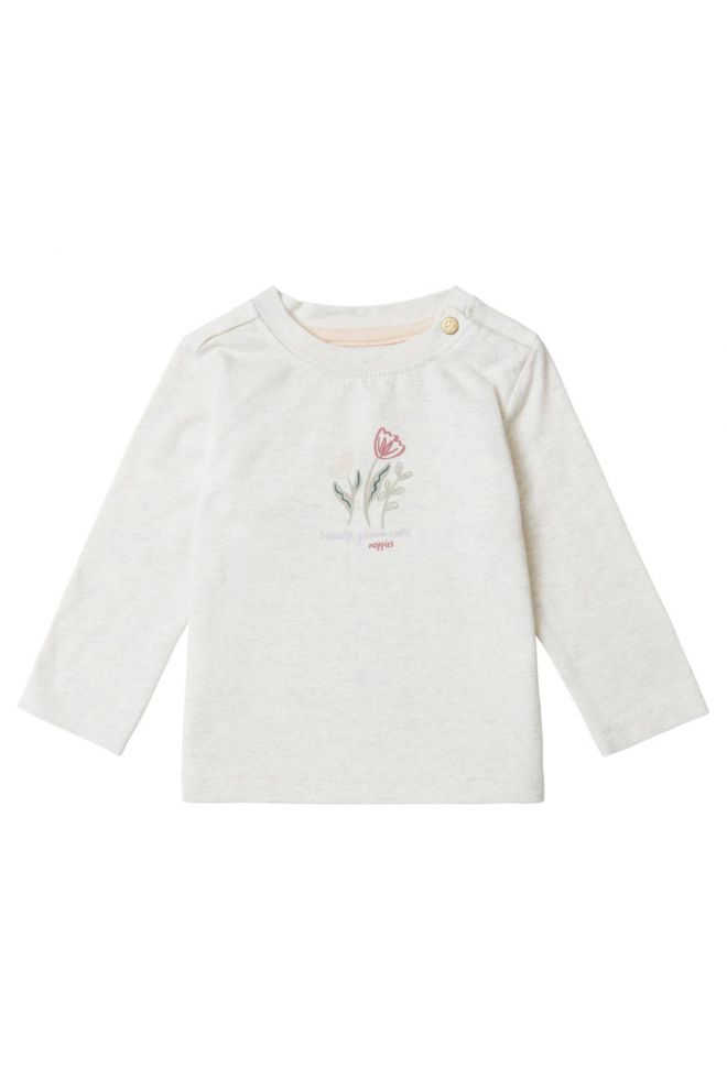 Noppies Baby T-shirt manches longues Charlot - Oatmeal