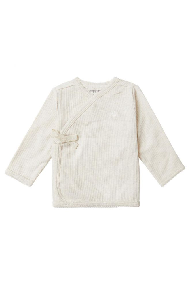 Noppies Baby T-shirt manches longues Cadiz - Oatmeal