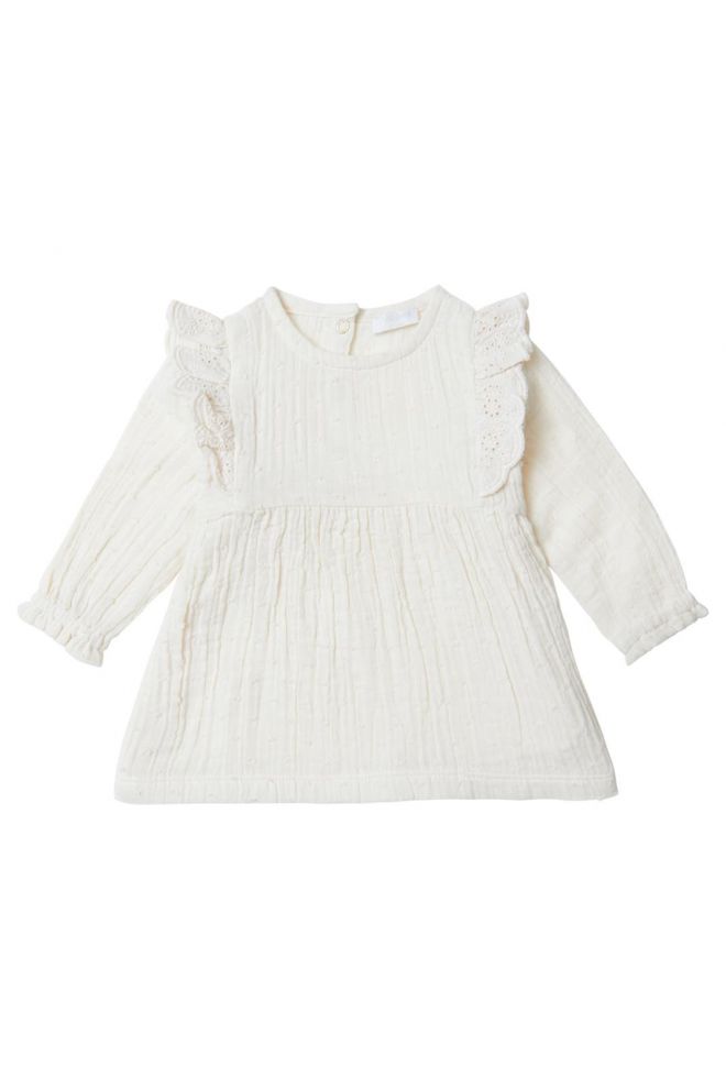 Noppies Baby Jurk Cologne - Whitecap Gray