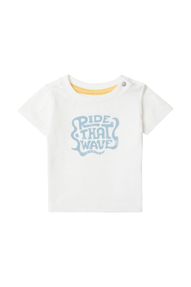 Noppies Baby T-shirt Beecher - Whisper White