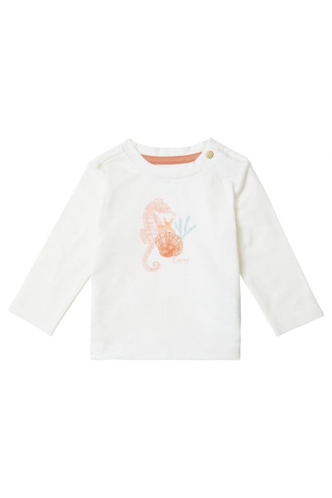 Noppies Baby Longsleeve Caroline - Whisper White