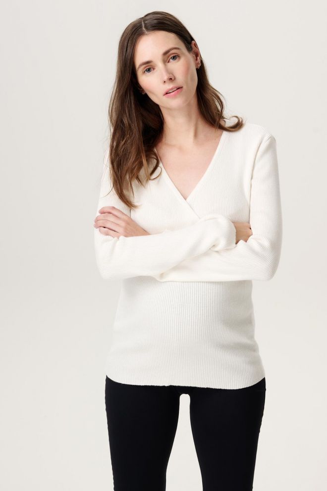 Noppies Maternity Voedingsshirt Coco - Cream