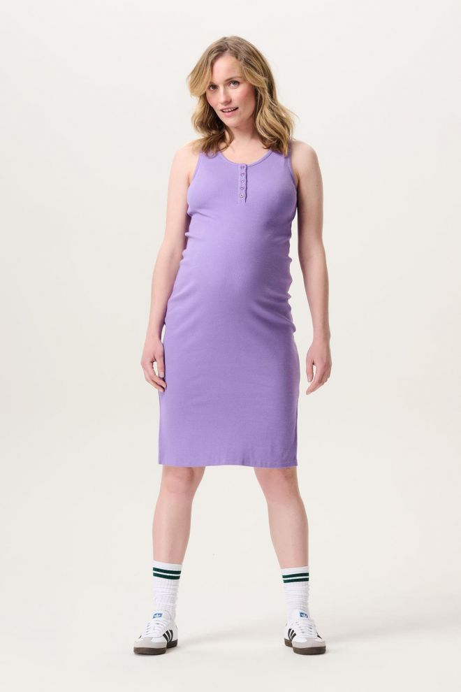 Noppies Maternity Jurk met voedingsfunctie Estrella - Paisley Purple