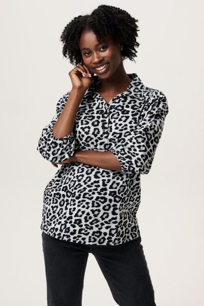 Noppies Maternity Blouse Mayte - Allover Leopard