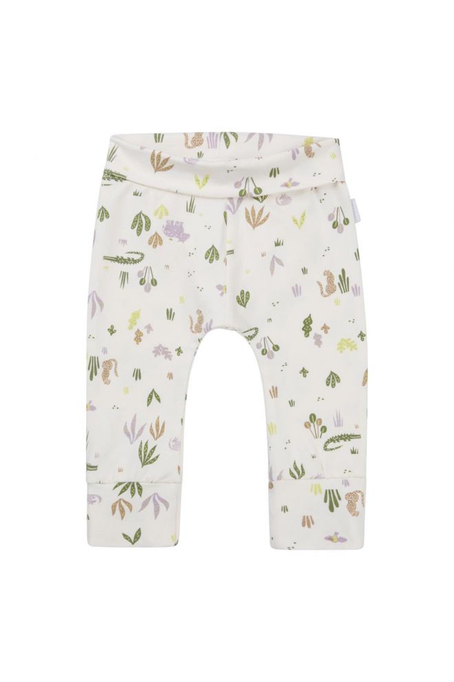 Noppies Baby Broek Oxoboxo - Animals pattern Off white