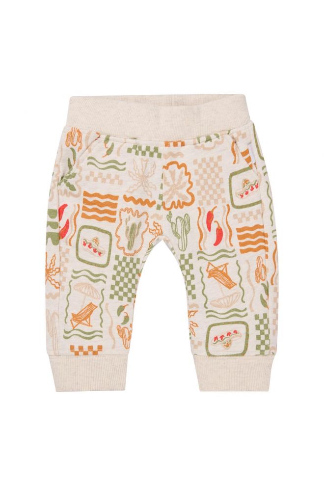 Noppies Baby Pantalon Oka - Tropical pattern Off white