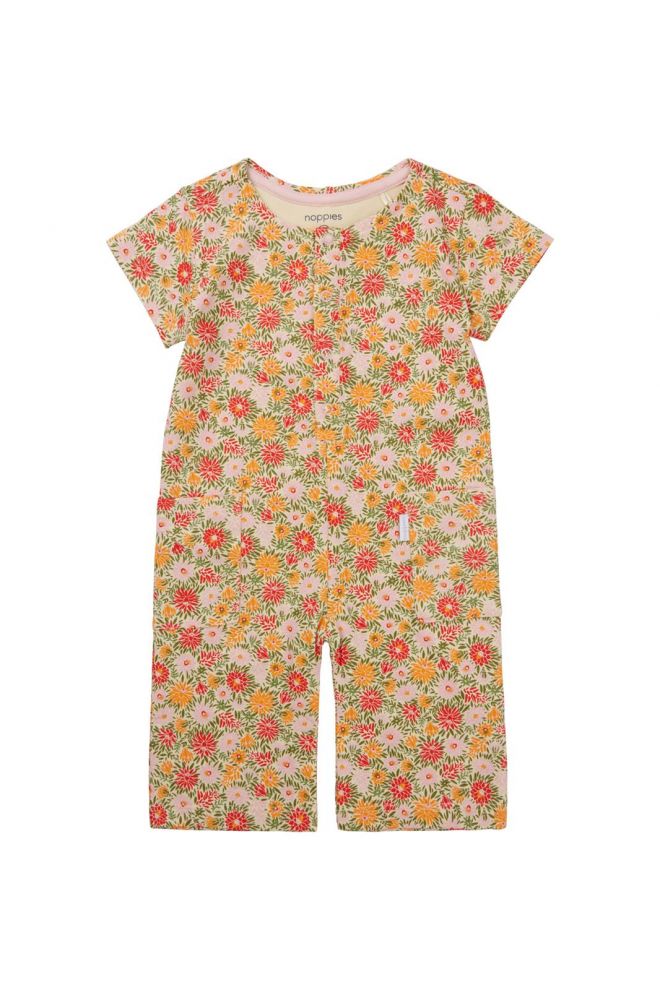 Noppies Baby Jumpsuit Millcreek - Floral pattern Orange