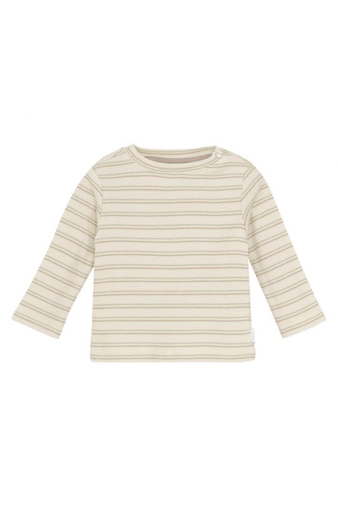 Noppies Baby Longsleeve Sumer - Stripe Pattern White