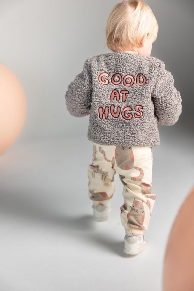 Noppies Baby Jacke Tarpey - Backprint - Moon Rock