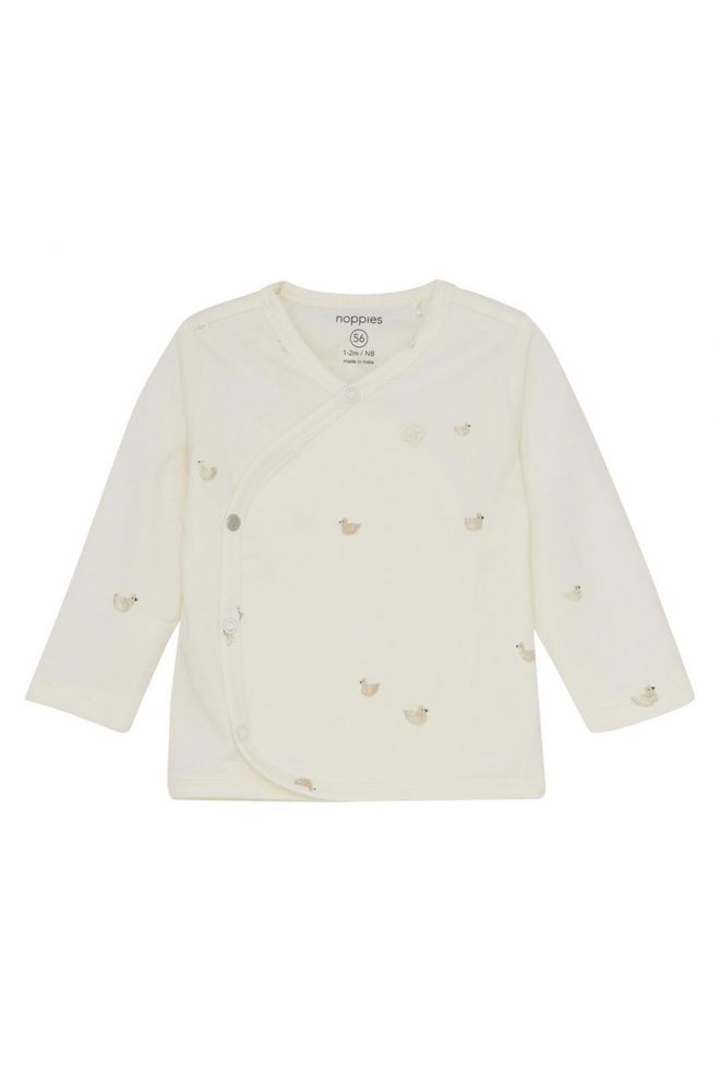 Noppies Baby Longsleeve Nour - Animals pattern Off white