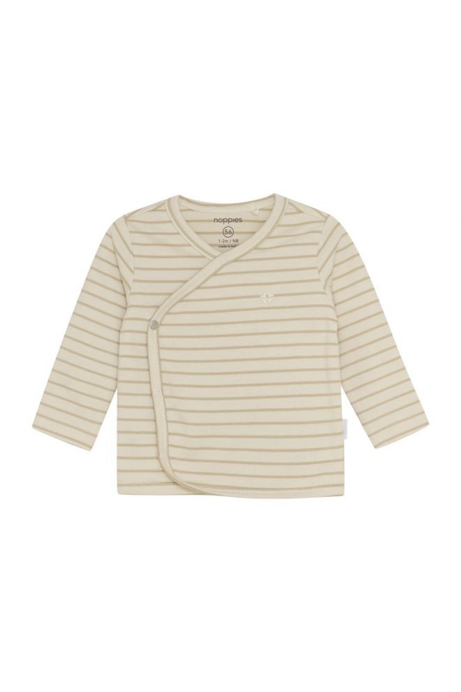 Noppies Baby Longsleeve Nour - Stripe pattern Off white