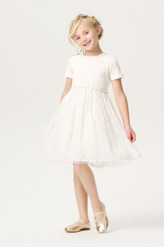 Noppies Kids Kleid Manou - Antique White