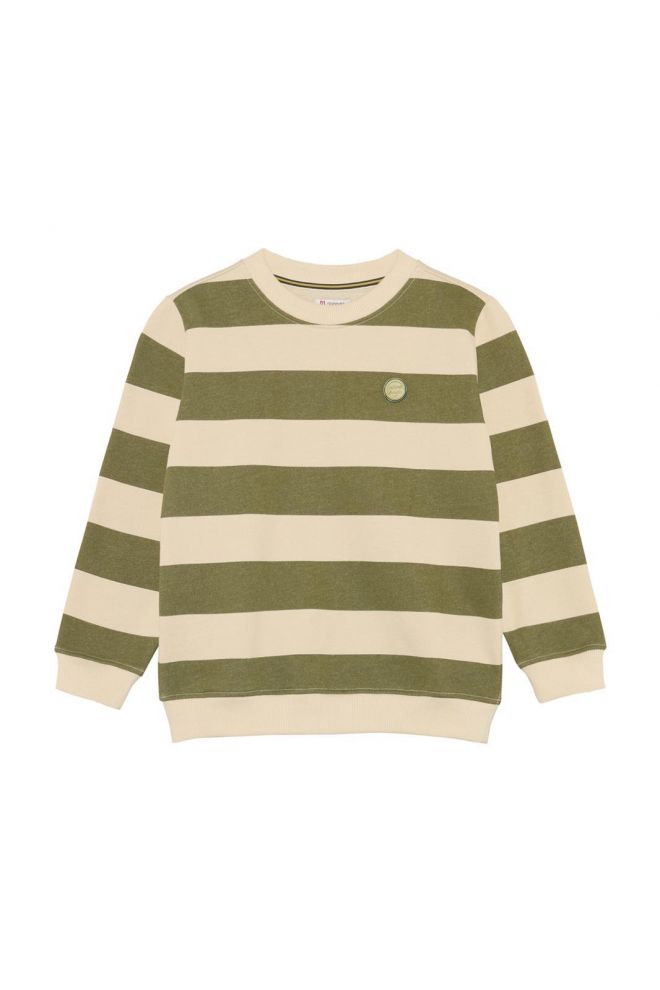Noppies Kids Sweater Raoul - Stripe Pattern Medium Grey